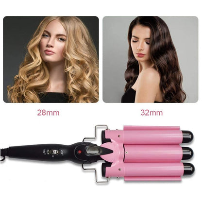 WAVY STYLER, ondulador de cabello de 3 cabezas