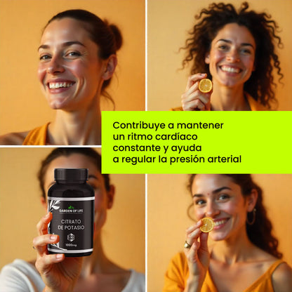 CITRATO DE POTASIO - GARDEN OF LIFE
