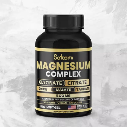 Magnesio Premium 5 en 1 – Bienestar Total en Cada Cápsula