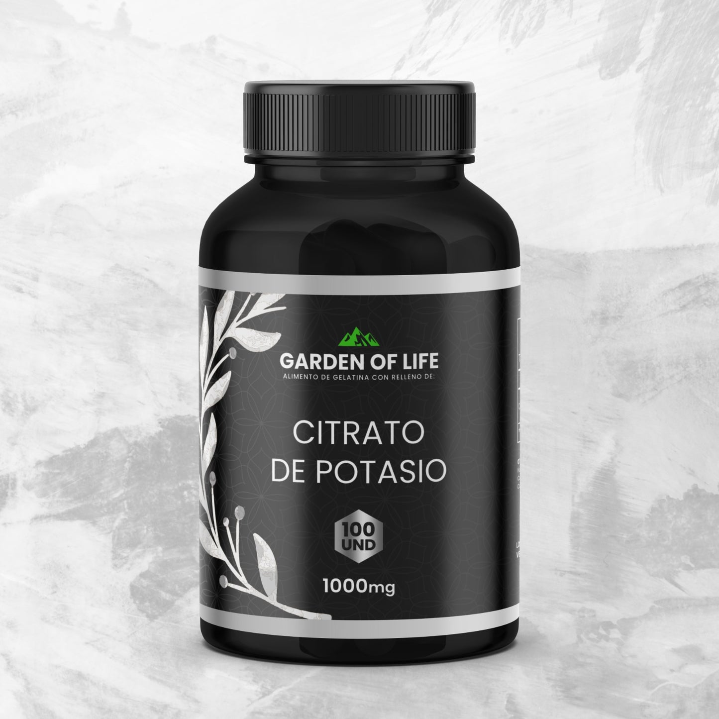 CITRATO DE POTASIO - GARDEN OF LIFE