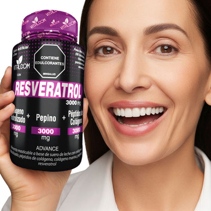 RESVERATROL + EXTRACTO DE PEPINO - VITALCOM