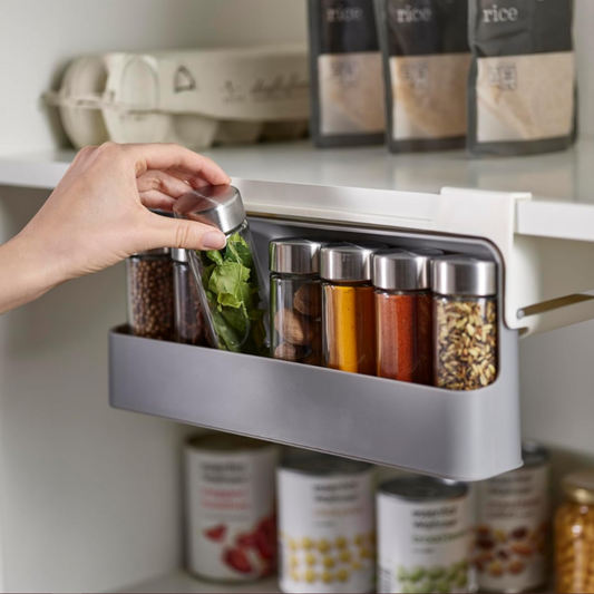 ORGANIZADOR DE CONDIMENTOS, llévatelo con 6 envases incluidos